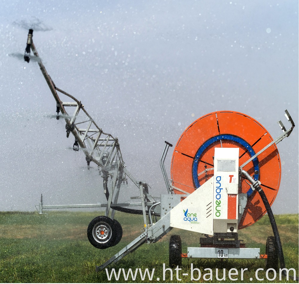 Hose Reel Irrigation Boom Model